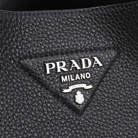 Prada Tote Shoulder Bag Nero Black - Picture 2 of 6